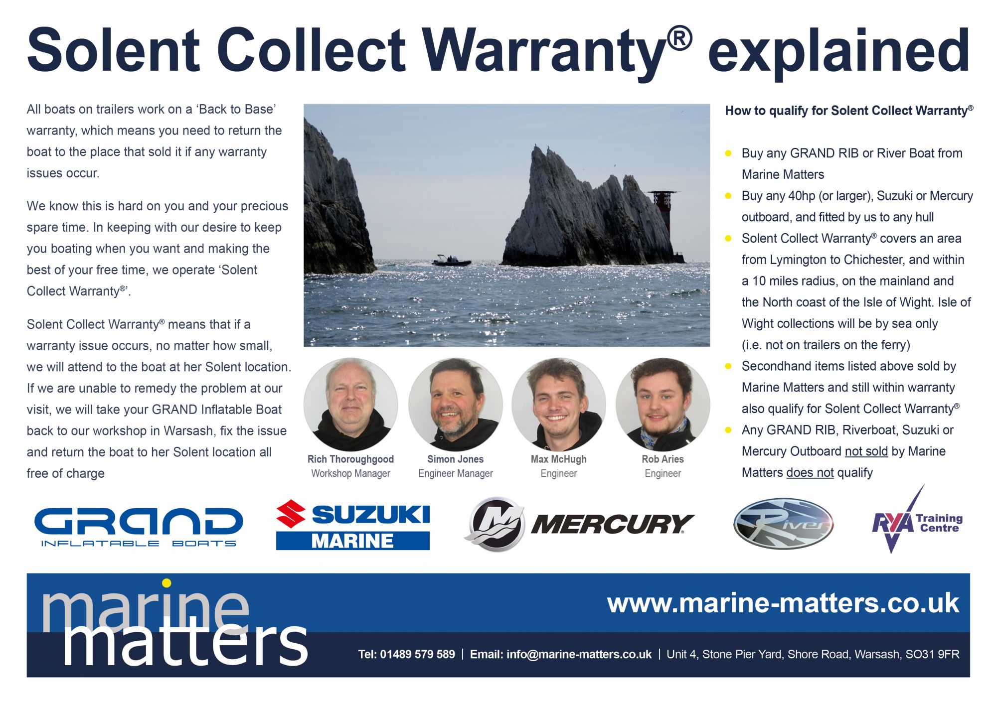GRAND RIBs Solent Collect Warranty® Explained