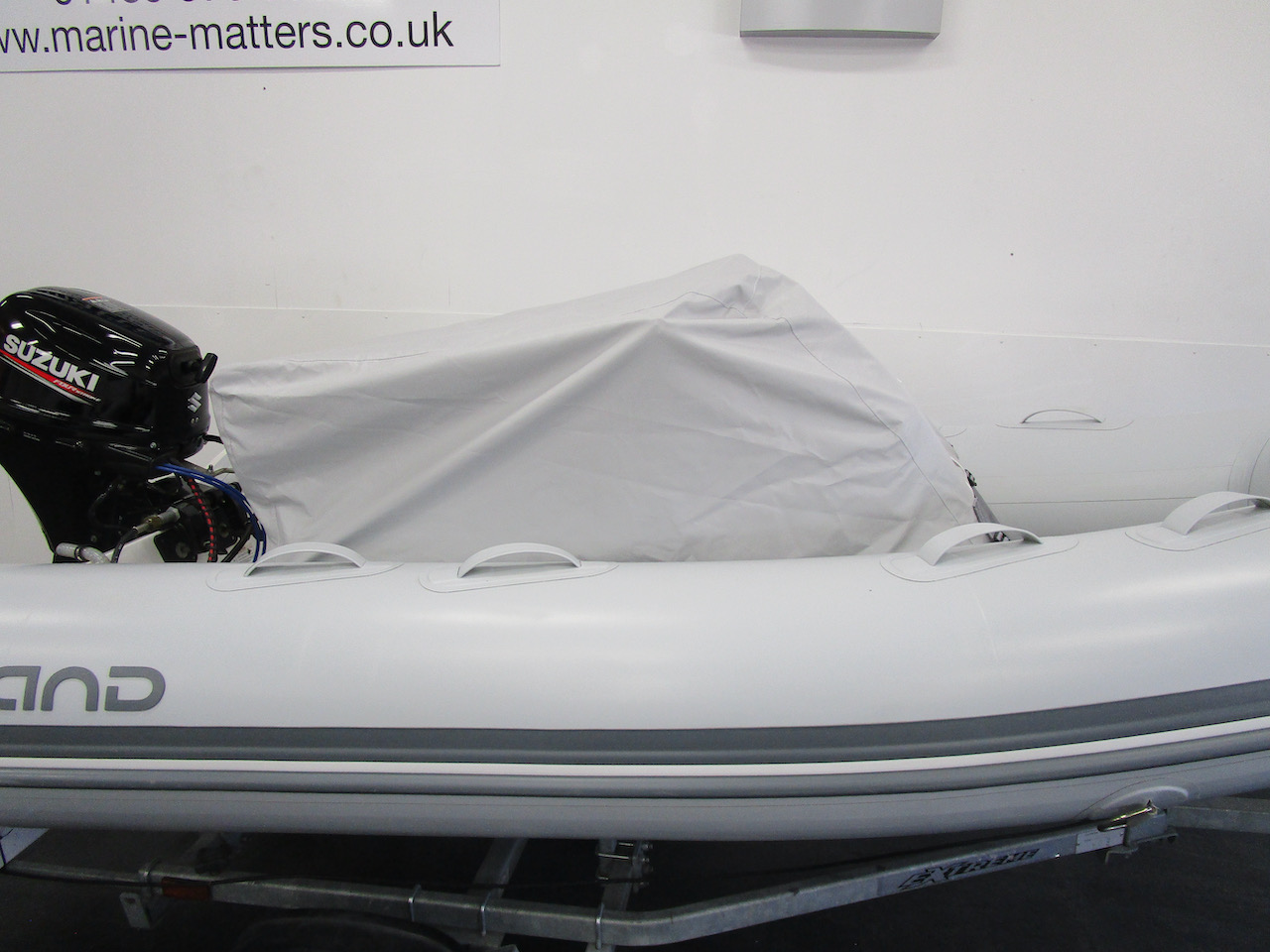 GRAND S330 RIB tender console and helm seat cover